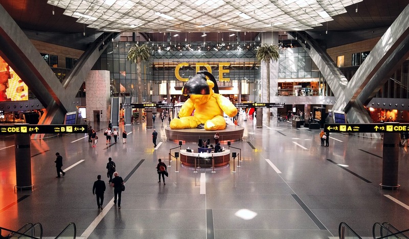 صالة مطار الدوحة حمد الدولي