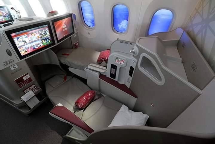 الطيران المغربي درجة رجال الأعمال