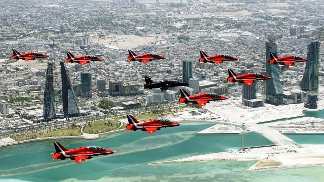 مطار الصخير الدولي - قاعدة صخير الجوية