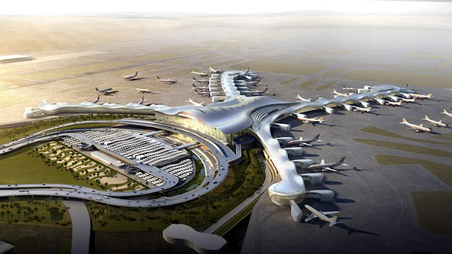 مطار أبوظبي - مطار زايد الدولي - مدينة داخل المدينة