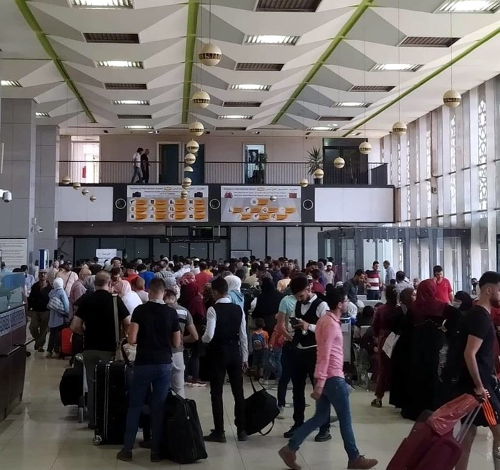 صالة مطار دمشق الدولي