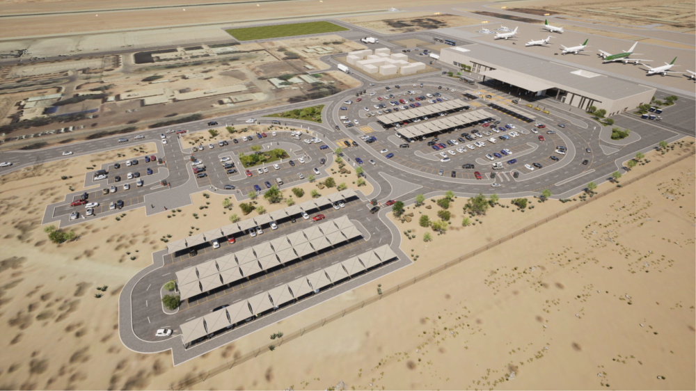 مواقف مطار القصيم الدولي