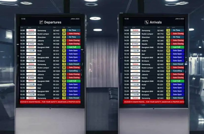 رحلات مطار الطائف المغادرة والوصول