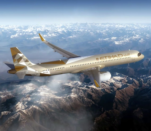 طيران الاتحاد Etihad Airways خطوط الاتحاد للطيران