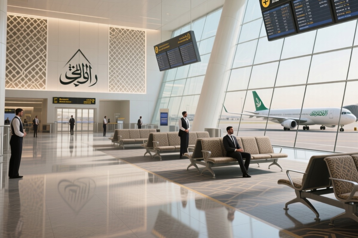 مطار الملك خالد الداخلي صالة 5