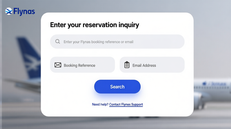 استعلام عن حجز طيران ناس برقم الجواز والحجز
