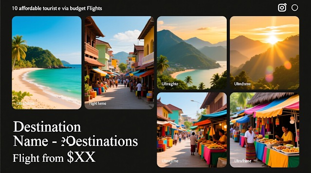 أفضل الوجهات السياحية التي يمكنك زيارتها بتذاكر طيران رخيصة