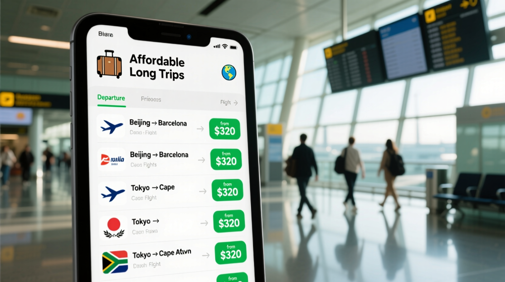 حجز طيران رخيص للرحلات الطويلة