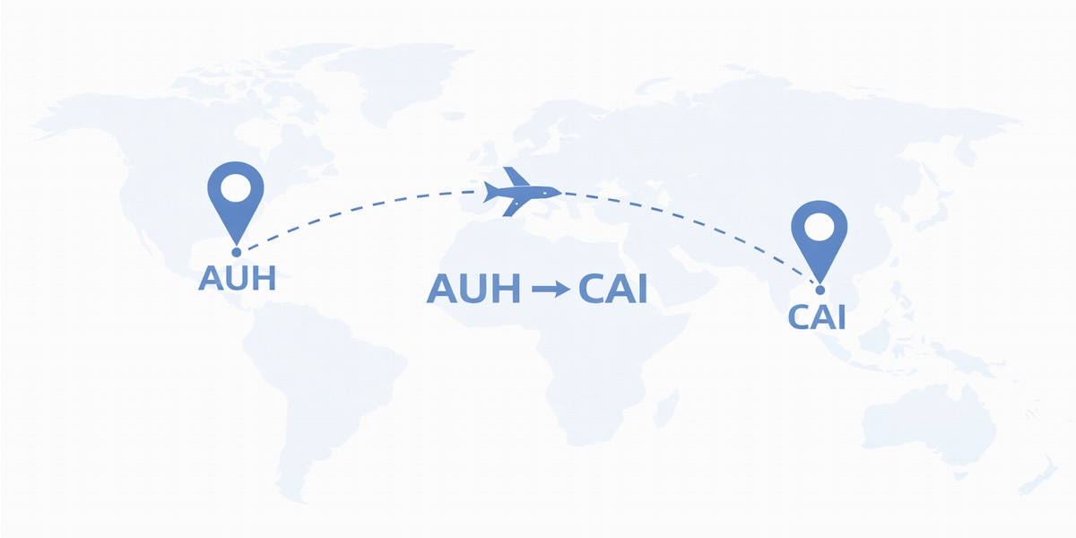 ارخص رحلات طيران من أبوظبي الى القاهرة