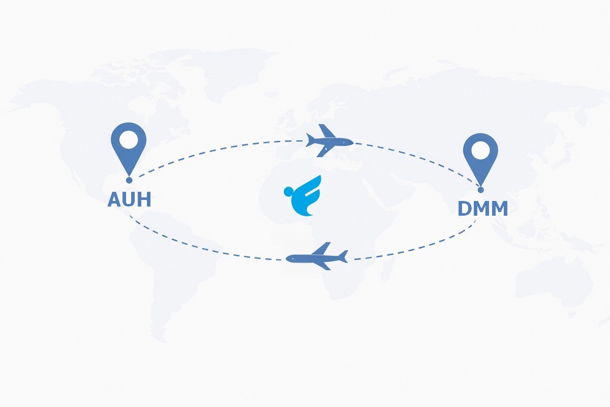 ارخص رحلات طيران بين ابوظبي والدمام ذهاب وعودة