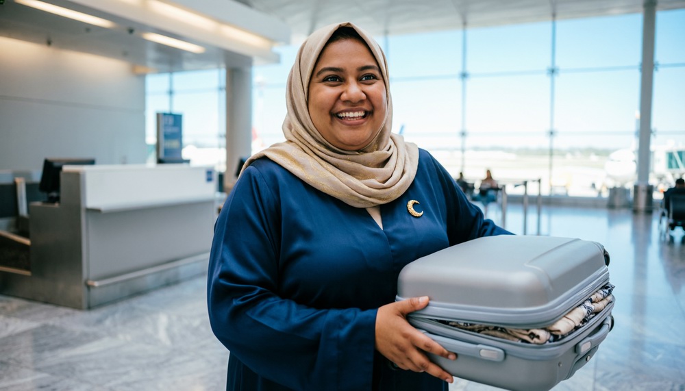 اضافة شنطة امتعة الخطوط السعودية