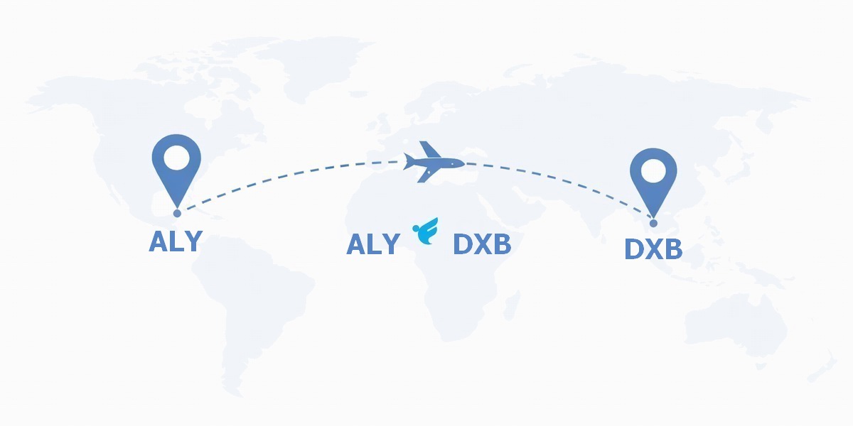 ارخص رحلات طيران بين الإسكندرية ودبي