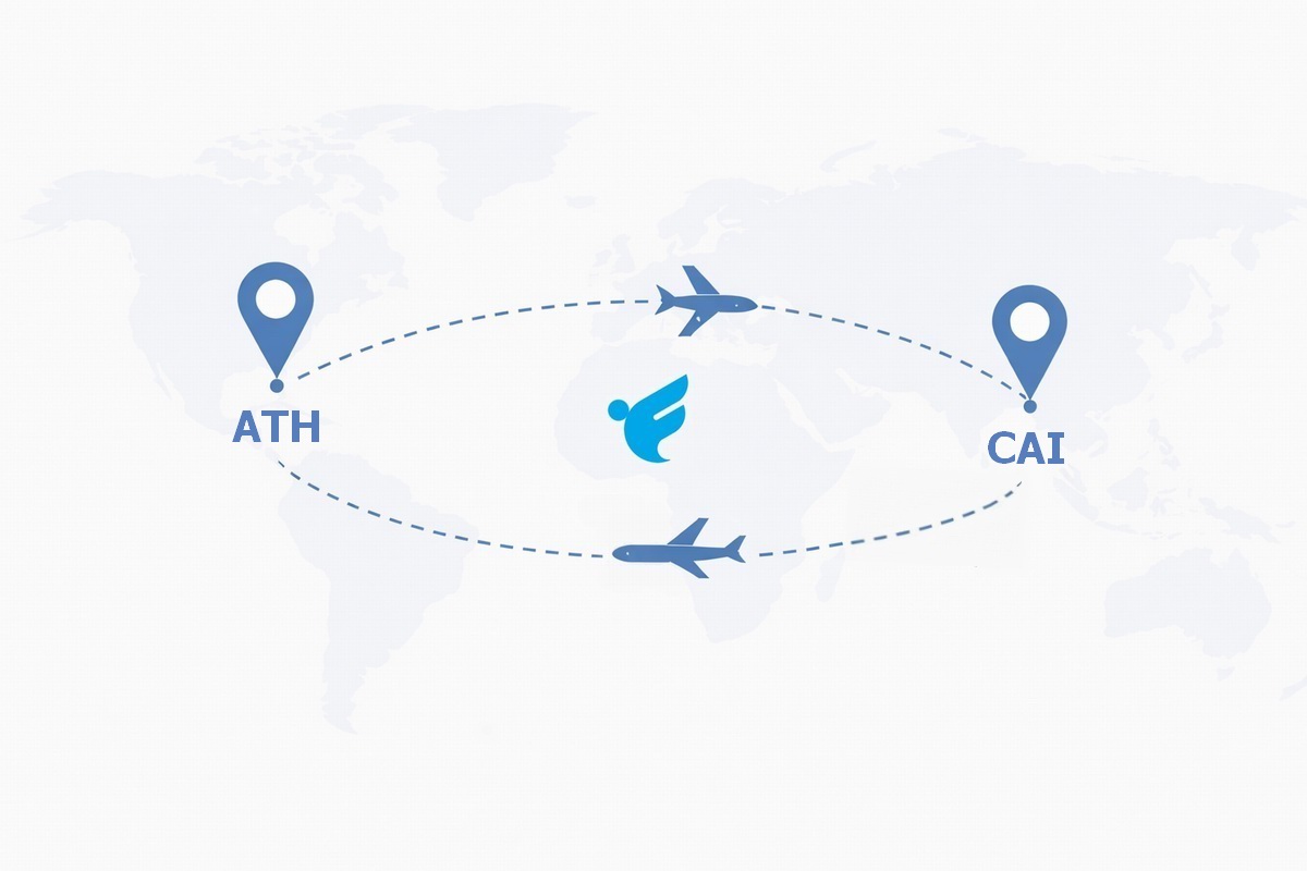 رحلات طيران رخيصة بين أثينا والقاهرة ذهاب وعودة
