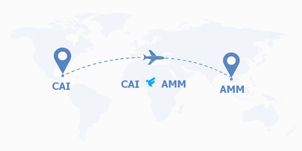 ارخص رحلات طيران من القاهرة الى عمّان