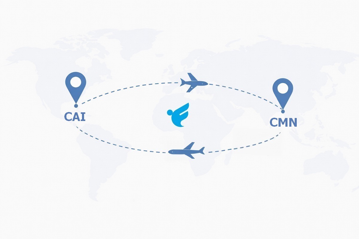 رحلات طيران رخيصة بين القاهرة والدار البيضاء ذهاب وعودة