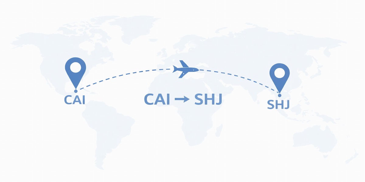ارخص رحلات طيران من القاهرة الى الشارقة