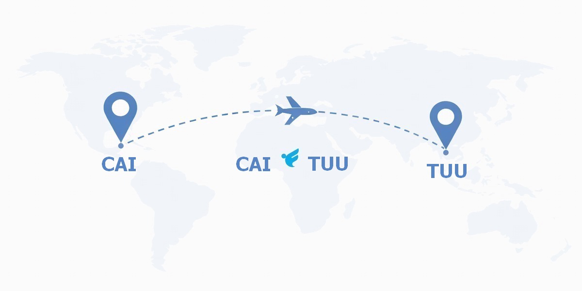 ارخص رحلات طيران من القاهرة الى تبوك