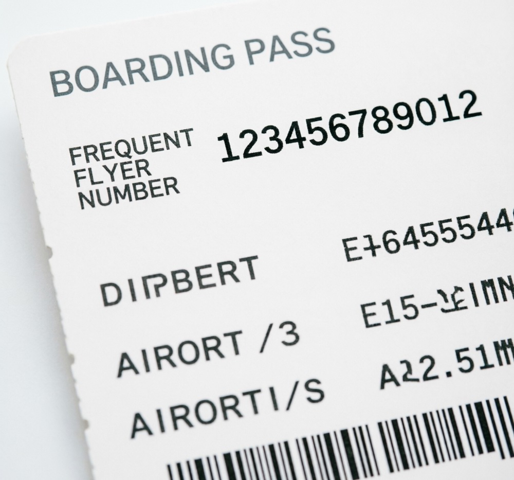 ما هو رقم المسافر الدائم الموجود على التذكرة؟