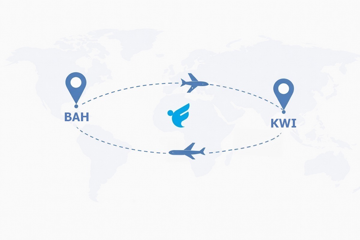 رحلات طيران رخيصة بين البحرين والكويت ذهاب وعودة