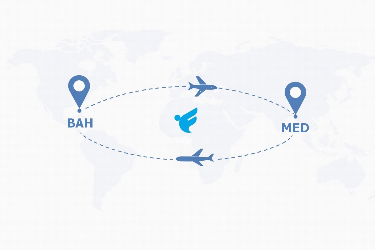 ارخص رحلات طيران بين المنامة والمدينة المنورة ذهاب وعودة