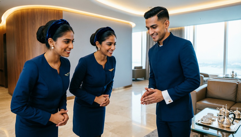 درجة الضيافة المميزة في الخطوط السعودية