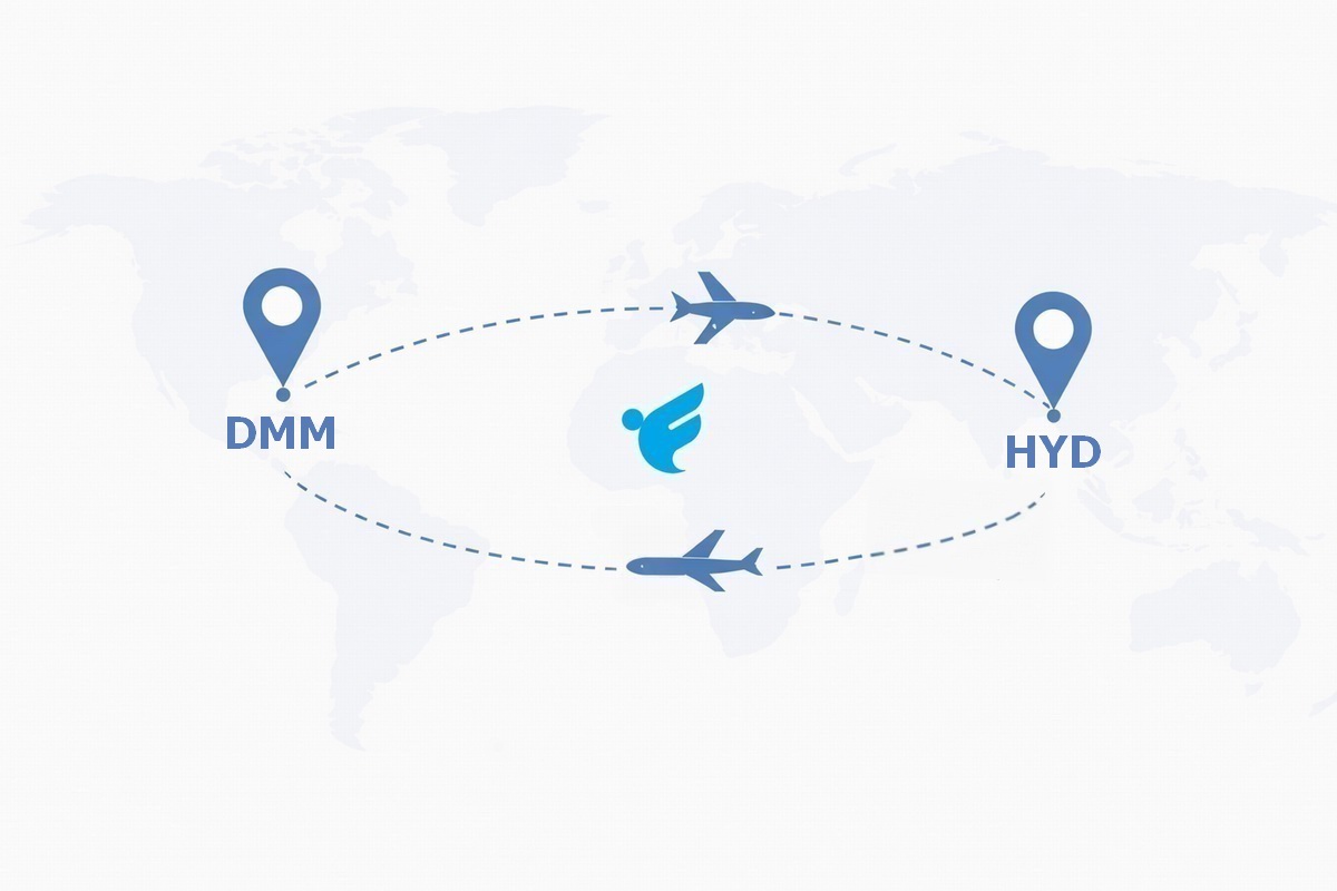 رحلات طيران رخيصة بين الدمام و حيدر أباد ذهاب وعودة
