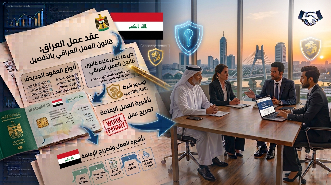 عقد عمل العراق: كل ما ينص عليه قانون العمل العراقي